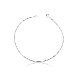 Pulseira Gout Rabo de Rato 19cm Prata 925