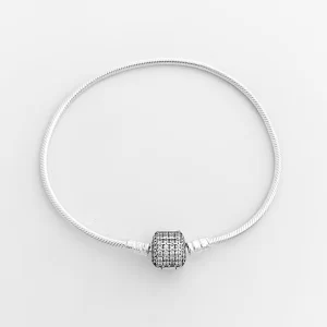 Pandora Gout Cravejada com Zircônias 18cm Prata 925