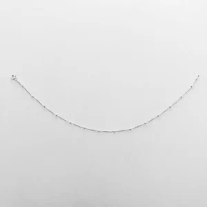 Tornozeleira Gout Veneziana Class 25cm Prata 925