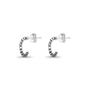 Brinco Gout Meia Ball Lua Prata 925